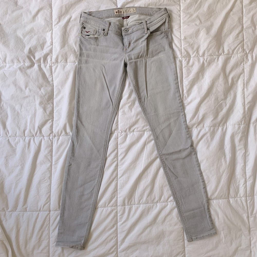 Hollister Skinny Jeans Gray
